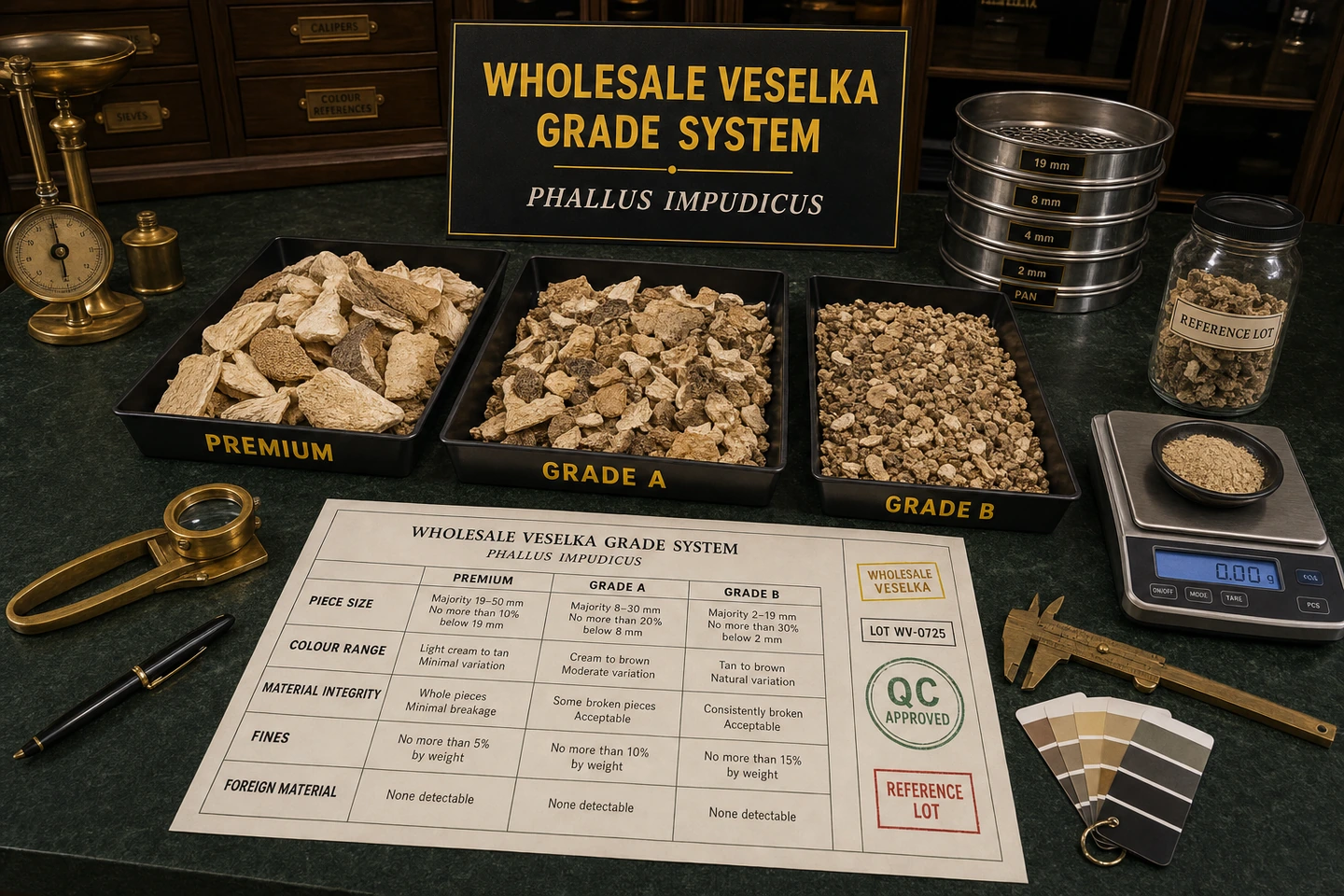 Creating a Consistent Veselka Grade System - professional Veselka wholesale visual